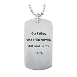 steel devotion diamond dog tag UK SDMDTL b two