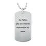 steel devotion diamond dog tag UK SDMDTL b two