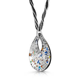 venetian dreams murano teardrop pendant UK VEDMP a main