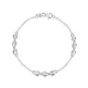 italian mariner link silver bracelet UK IMAB a main