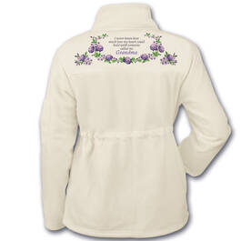 the grandmas love personalised fleece ja UK GMPF b two