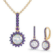 perfectly paired created opal pendant wi UK CONES a main