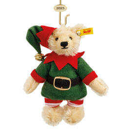 santas magic elf ornament by steiff UK SXA23 a main