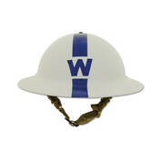 the chief wardens helmet UK WWIIH a main