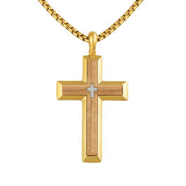 Personalized True Cross Diamond Pendant 12053 0015 b front