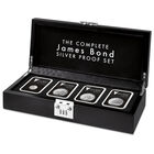the complete james bond silver proof set UK JBPS f six