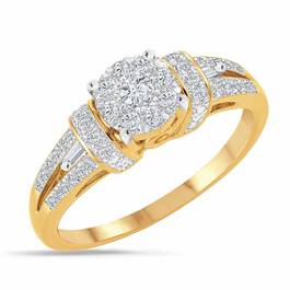 Now  Forever 14kt Gold  Diamond Ring 6532 001 2 1