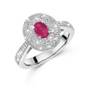sunset majesty ruby and diamond ring UK SRRDR a main