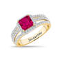 Personalized Birthstone Diamond Statement Ring 11315 0015 g july