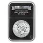 the uncirculated peace silver dollar col UK PCN c three