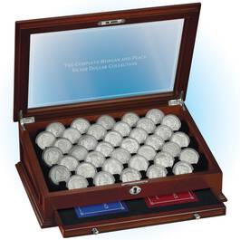 complete morgan peace silver dollars PMC g Disp