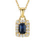 9CT SAPPHIRE AURORA PENDANT UK GOSAP a main