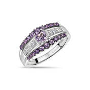 AURA OF AMETHYST TIARA RING UK AMATR a main
