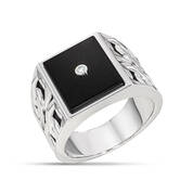 Links of Steel Ring Bracelet Set 10401 0012 b ring