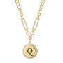 Sparkling Initial Pendant 11433 0012 q initial q