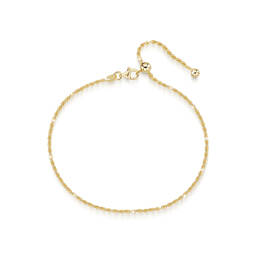 italian charm gold plated silver bracelet UK ICGSB a main