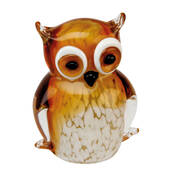 glistening glass owl figurine UK GGOF a main
