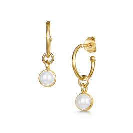 italian night and day pearl earrings UK NDPE a main