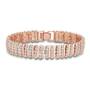 Captivating in Copper Simulated Diamond Bracelet 6576 001 9 1