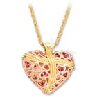 my heart is yours ruby pendant UK MHYRP b two