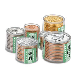 The Complete 2021 US Coin Set 9867 0276 b five rolls