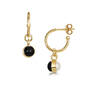 italian night and day pearl earrings UK NDPE b two