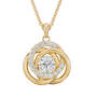 symbols of true love swirl necklace UK STLSN a main