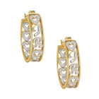 Personalized Diamond Hoop Earrings 10059 0017 a main