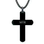 Black Ice Diamond Cross For My Son 10710 0012 b back