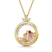 floating crown jewels pendant UK CROJP a main