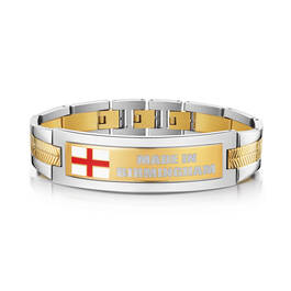 hometown pride personalised mens bracelet UK MBHTP a main