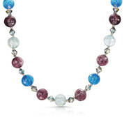 reflections of venice murano necklace with free matching bracelet UK RVMS b two