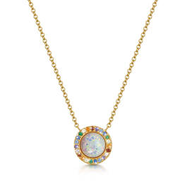 rainbow radiance crystal pendant UK RRCP a main