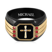 conviction mens diamond birthstone ring UK CMDR a main