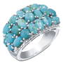 turquoise symphony silver ring UK TQSYR a main