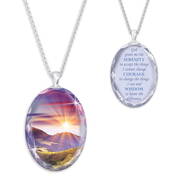 serenity prayer crystal pendant UK SERPP a main