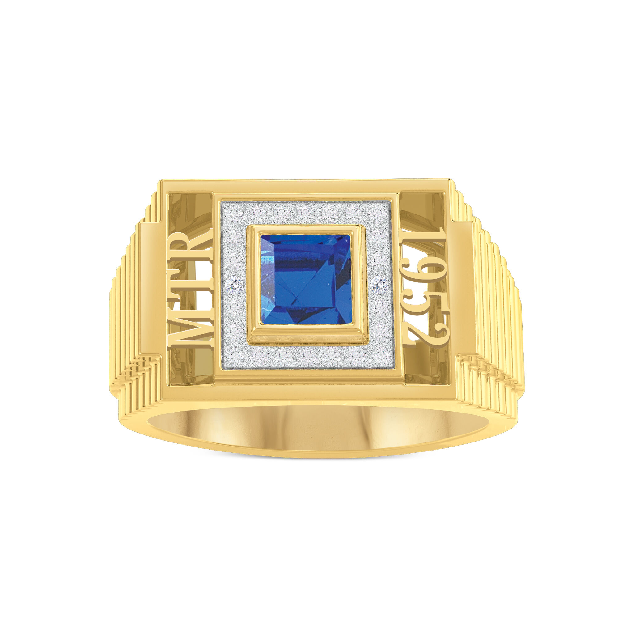 Birthstone Brilliance Men s Diamond Ring