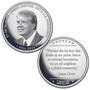 jimmy carter commemorative silver medal CME b Medal