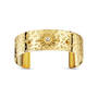 GOLDEN SUNSHINE HAMMERED BANGL UK GOSHB a main
