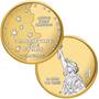 Platinum  Gold Highlighted Statehood Innovation Dollar Coins IPG 2