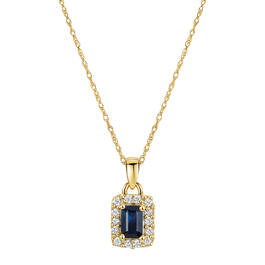9CT SAPPHIRE AURORA PENDANT UK GOSAP b pendant
