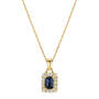 9CT SAPPHIRE AURORA PENDANT UK GOSAP b pendant