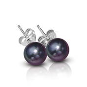 midnight spell black pearl necklace with UK MSPNE2 b two