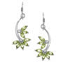 peridot paradise silver drop earrings UK PPSDE a main