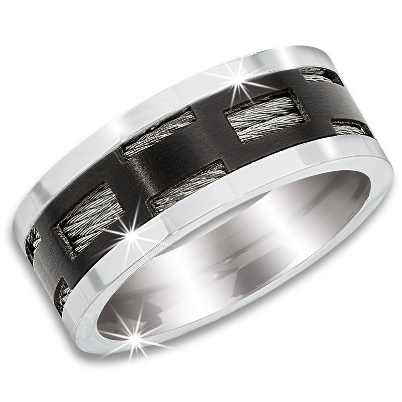 mens hidden wire ring UK MHWR a main