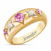 Royal Radiance Personalized Birthstone Ring 1906 001 1 10