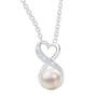 the infinity pearl pendant UK GDIPP a main