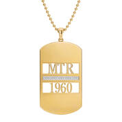 Personalized Birth Year Initial Pendant 10131 0027 a main