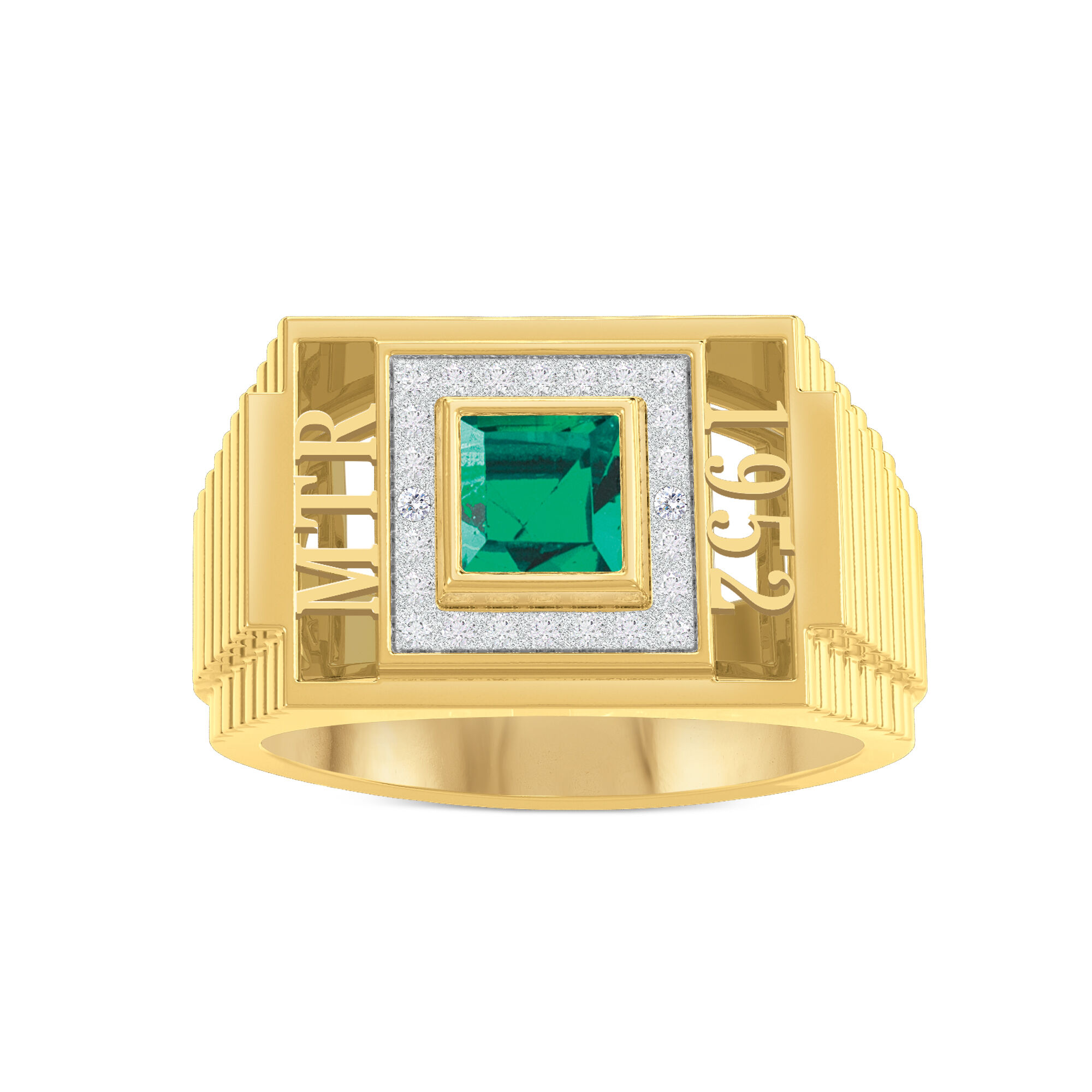 Birthstone Brilliance Men s Diamond Ring