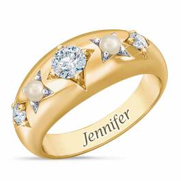 Royal Radiance Personalized Birthstone Ring 1906 001 1 4